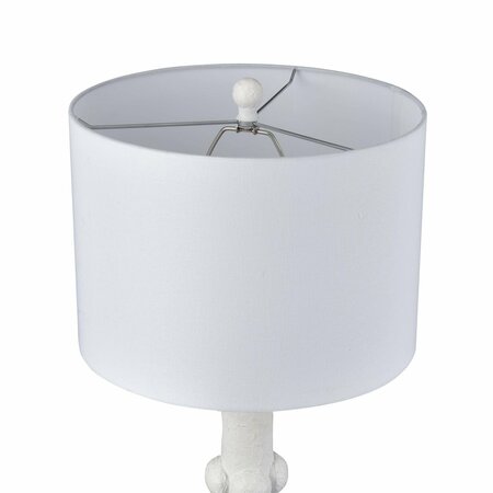 Elk Signature Calvin 32.5'' High 1-Light Table Lamp - Plaster White H0019-11081